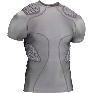 POWER WT PADDED SHIRT YOUTH DK GREY L